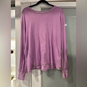 FP Movement by Free People Lilac Long Sleeve Top